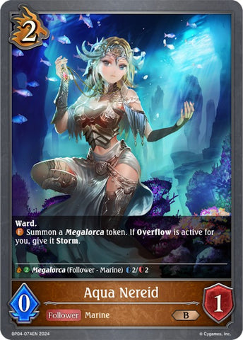 Aqua Nereid (BP04-074EN) [Cosmic Mythos] 