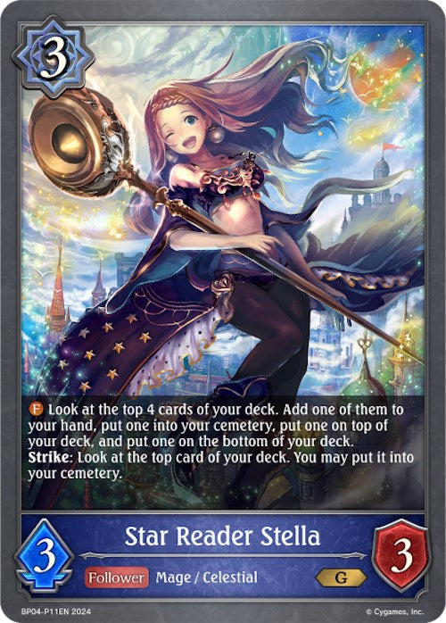 Star Reader Stella - P11EN (Foil) (BP04-P11EN) [Cosmic Mythos]