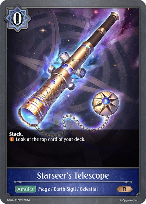 Starseer's Telescope - P15EN (Foil) (BP04-P15EN) [Cosmic Mythos] 