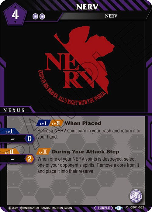 NERV (CB01-062) [Collaboration Booster 01: Halo of Awakening]