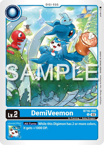 DemiVeemon [BT16-002] [Beginning Observer] 