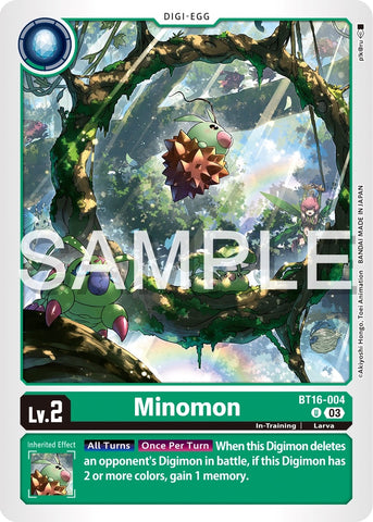 Minomon [BT16-004] [Beginning Observer] 