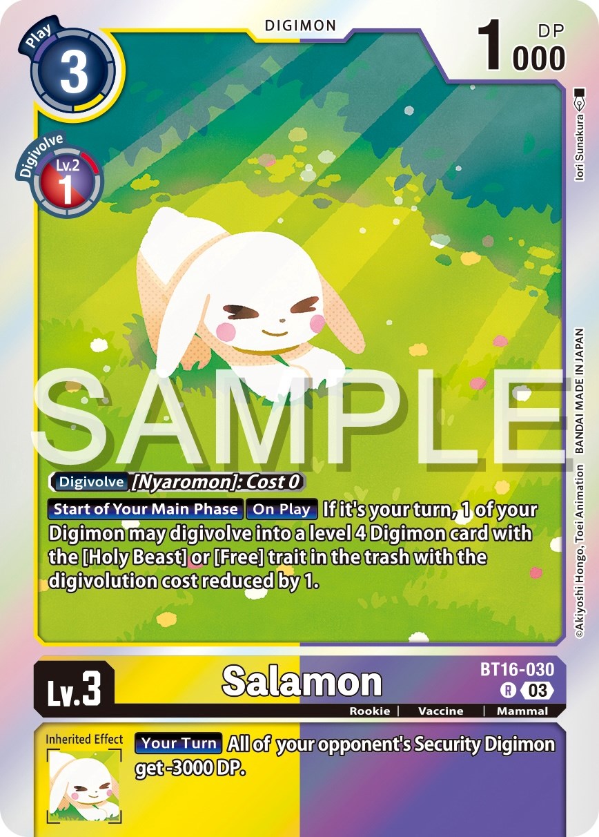 Salamon [BT16-030] [Beginning Observer]