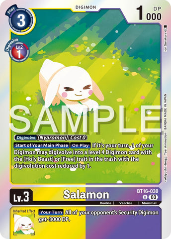 Salamon [BT16-030] [Beginning Observer] 