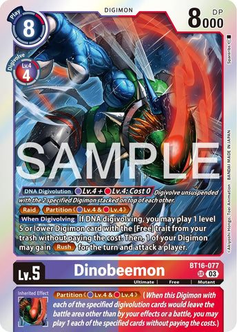 Dinobeemon [BT16-077] [Beginning Observer] 