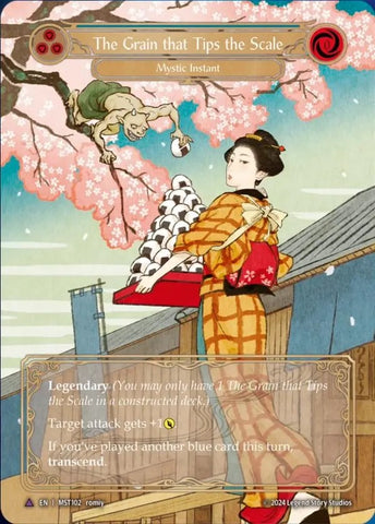 The Grain that Tips the Scale (Marvel) [MST102] (Part the Mistveil) Cold Foil 