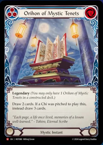Orihon of Mystic Tenets [MST080] (Part the Mistveil) 