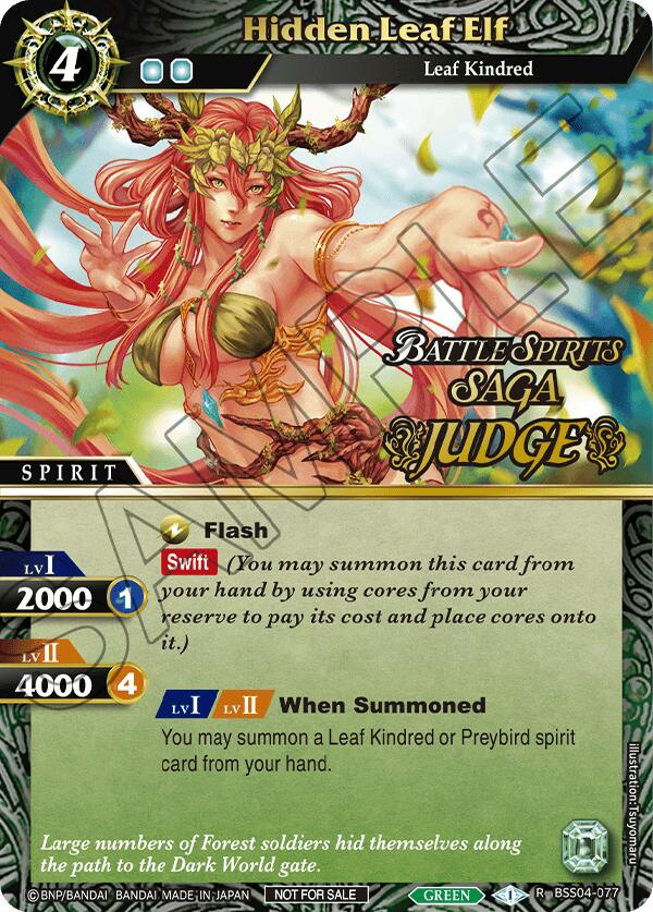 Hidden Leaf Elf (Judge Pack 2024 Vol. 1) (BSS04-077) [Launch & Event Promos]