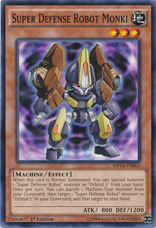 Super Defense Robot Monki [MP14-EN065] Common 