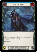 Sic 'Em Shot (Blue) [ARC074-C] (Arcane Rising) 1st Edition Rainbow Foil 