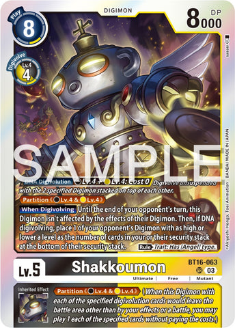 Shakkoumon [BT16-063] [Beginning Observer] 