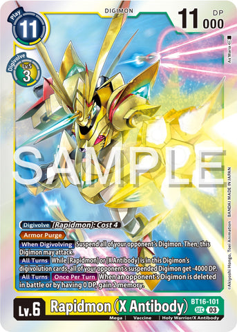 Rapidmon (X Antibody) [BT16-101] [Beginning Observer] 