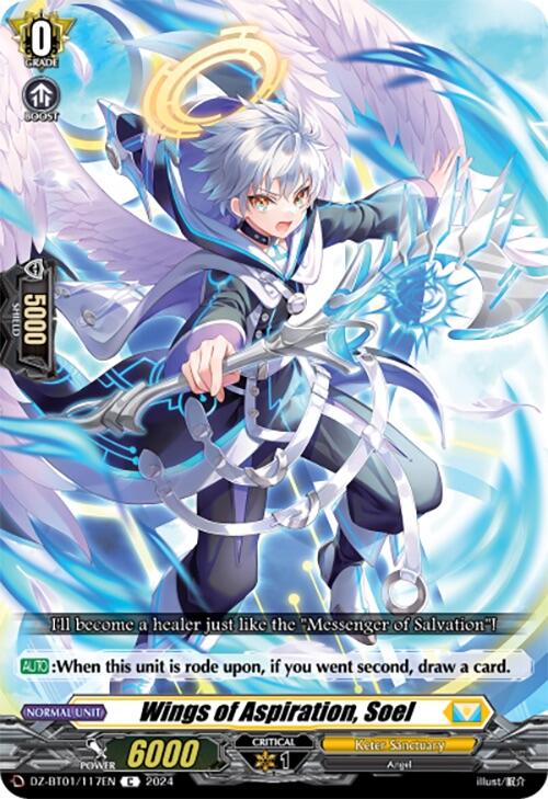 Wings of Aspiration, Soel (DZ-BT01/117EN) [Fated Clash]