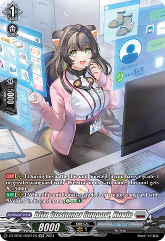 Blitz Customer Support, Kurdish (SR) (DZ-BT01/SR21EN) [Fated Clash] 