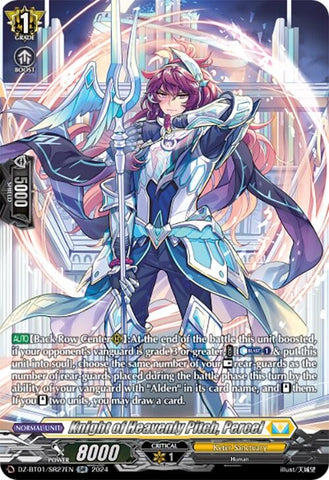 Knight of Heavenly Pitch, Percel (SR) (DZ-BT01/SR27EN) [Fated Clash] 