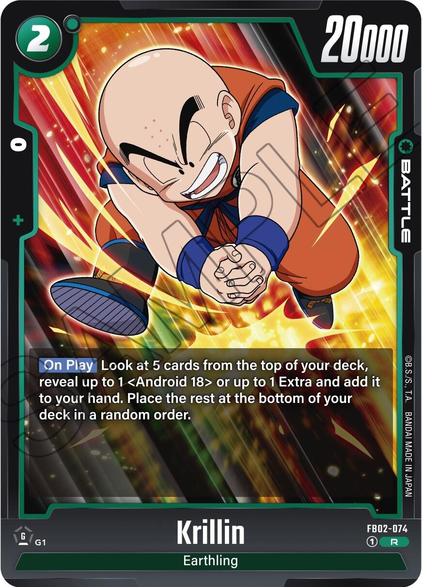 Krillin (FB02-074) [Blazing Aura]