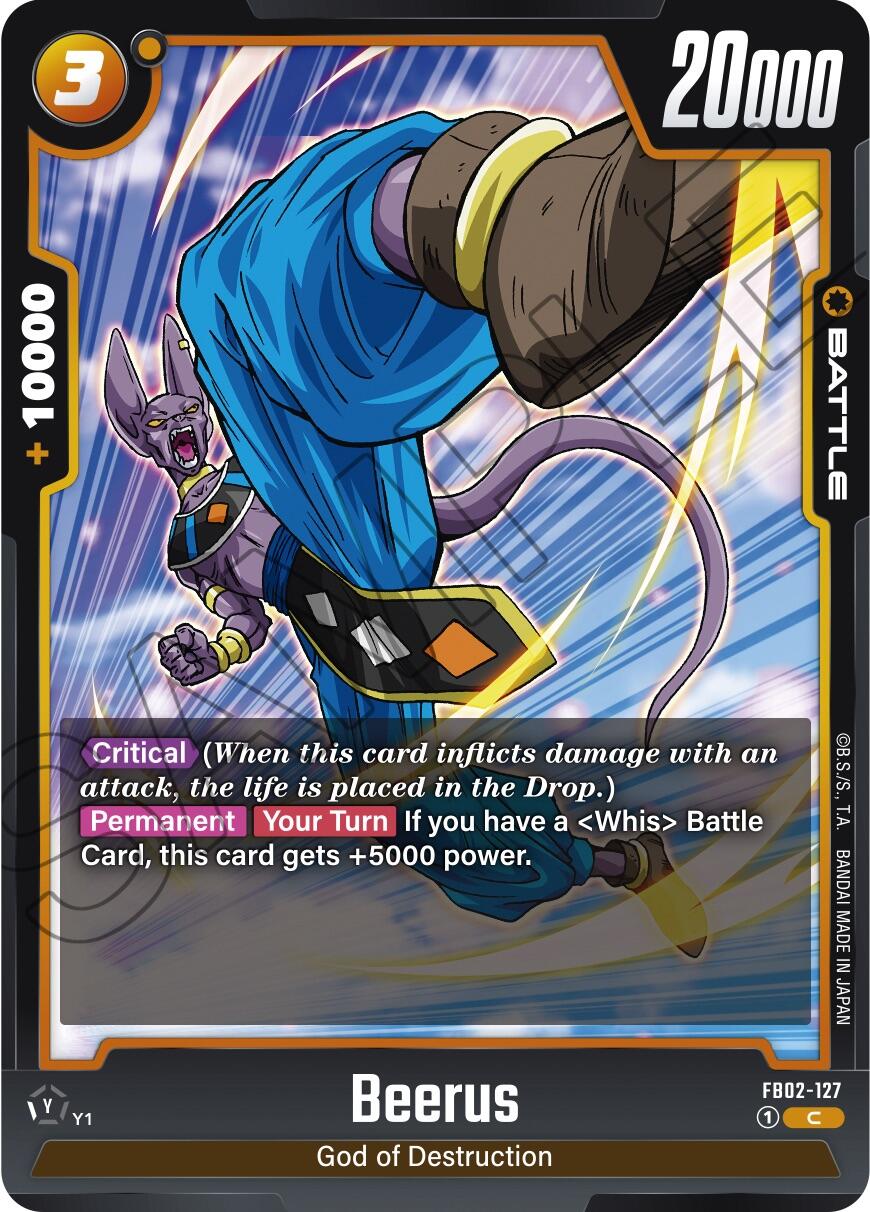 Beerus (FB02-127) [Blazing Aura]