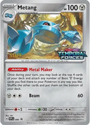 Metang (090) (Staff Prerelease Promo) [Scarlet &amp; Violet: Black Star Promos] 