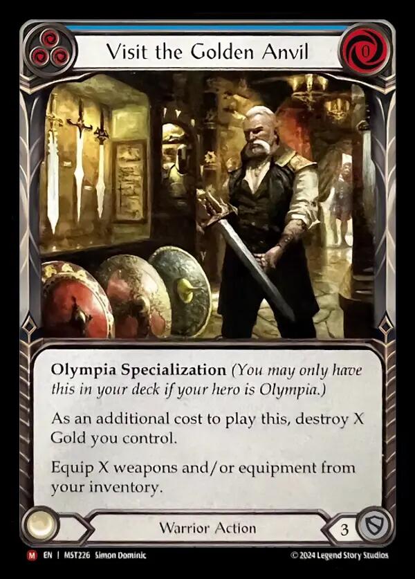 Visit the Golden Anvil [MST226] (Part the Mistveil) Rainbow Foil 