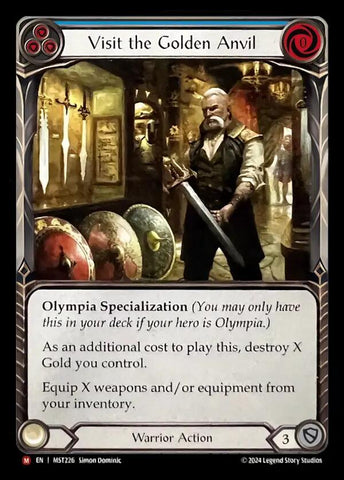 Visit the Golden Anvil [MST226] (Part the Mistveil) Rainbow Foil 
