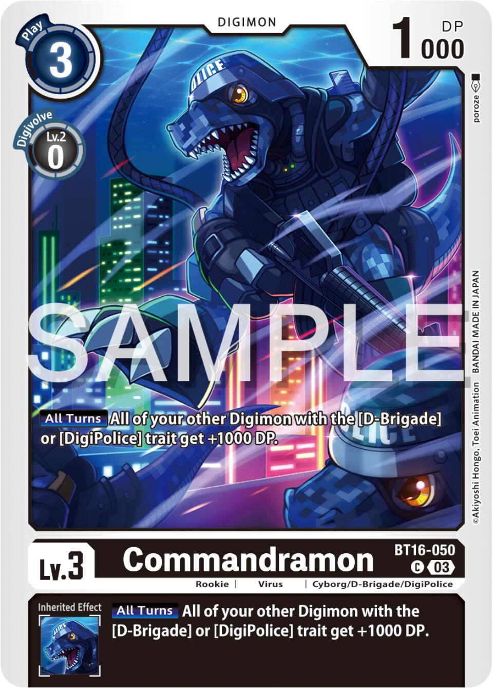 Commandramon [BT16-050] [Beginning Observer]