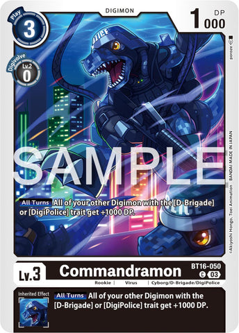 Commandramon [BT16-050] [Beginning Observer] 