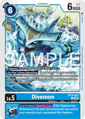 Divemon [BT16-023] [Beginning Observer] 