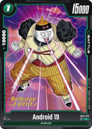 Android 19 [Blazing Aura Pre-Release Cards] 