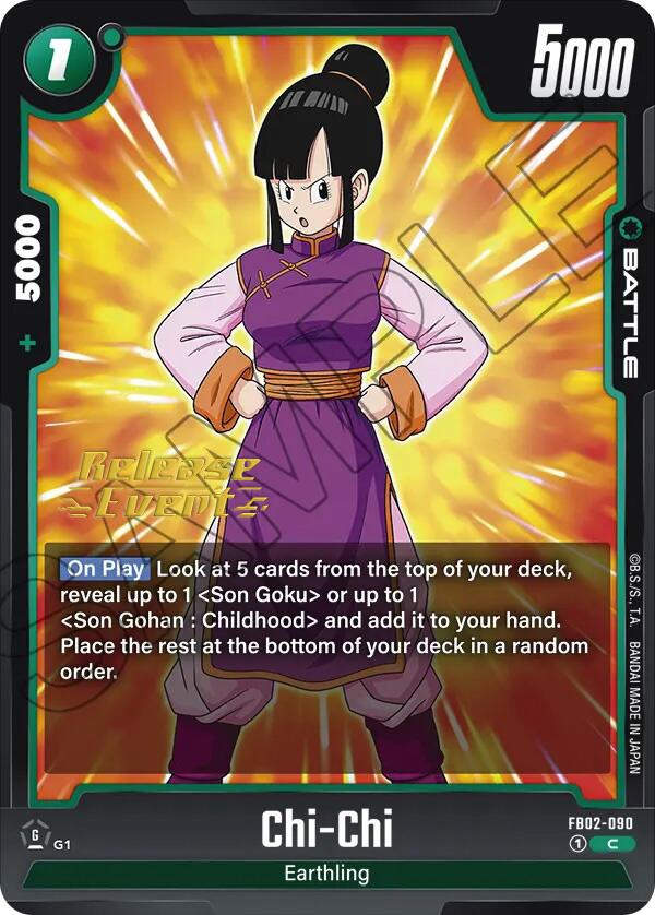 Chi-Chi [Blazing Aura Pre-Release Cards]