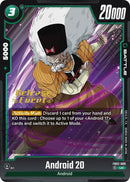 Android 20 [Blazing Aura Pre-Release Cards] 