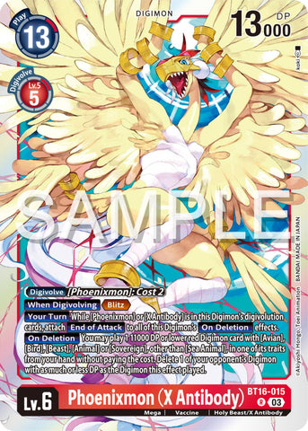 Phoenixmon (X Antibody) [BT16-015] [Beginning Observer] 