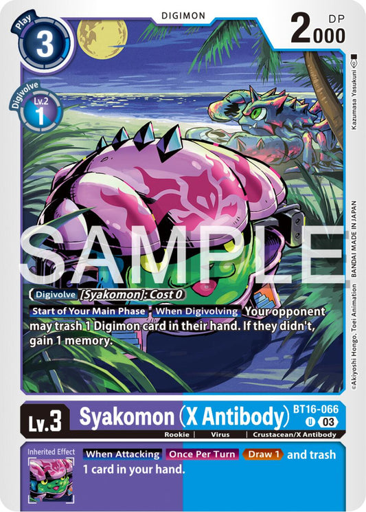 Syakomon (X Antibody) [BT16-066] [Beginning Observer]