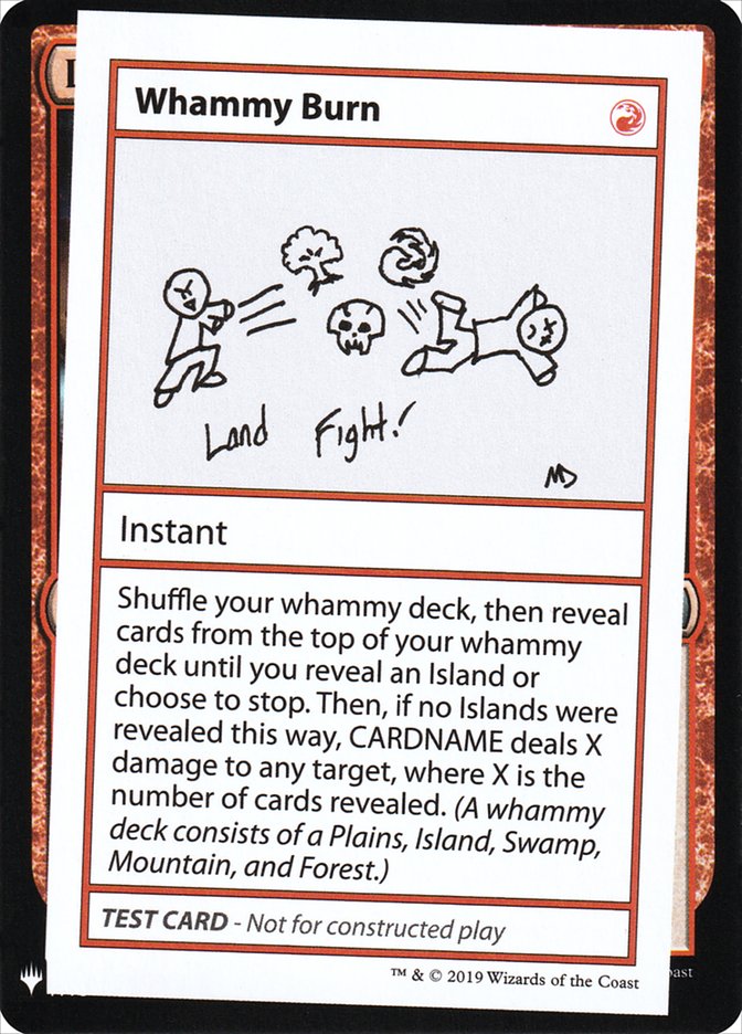 Whammy Burn [Mystery Booster Playtest Cards]