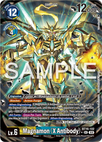 Magnamon (X Antibody) [BT16-102] (Alternate Art) [Beginning Observer] 