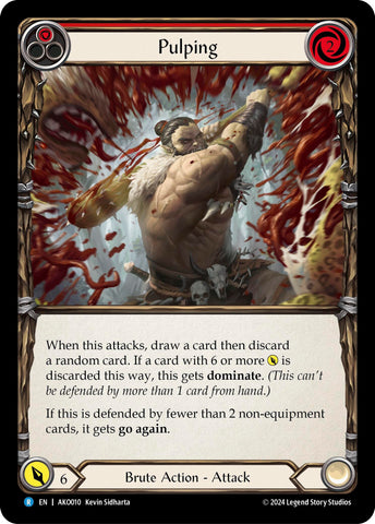 Pulping (Red) [AKO010] (Armory Deck: Kayo) 