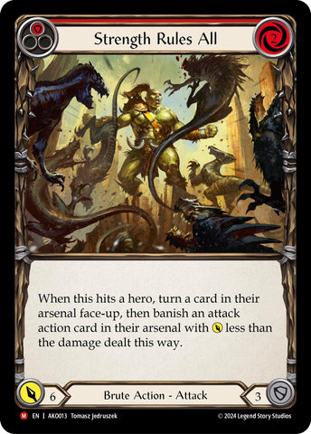 Strength Rules All [AKO013] (Armory Deck: Kayo) 