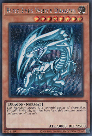 Blue-Eyes White Dragon (Secret Rare) Secret Rare 