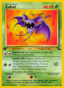 Zubat (57/62) [Fossil 1st Edition] 