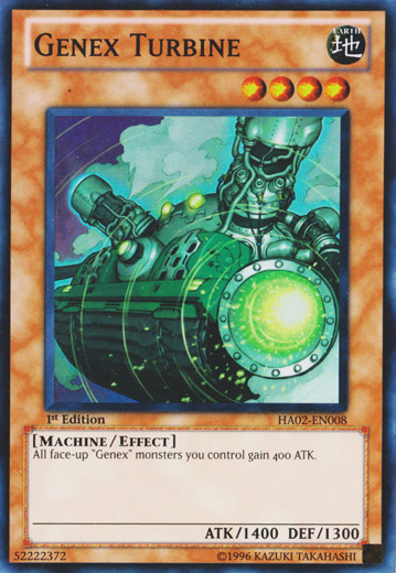 Genex Turbine [HA02-EN008] Super Rare 