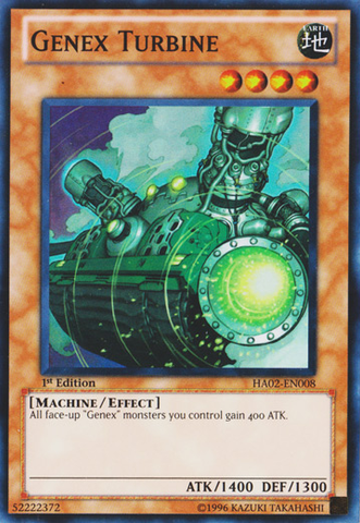 Genex Turbine [HA02-EN008] Super Rare 