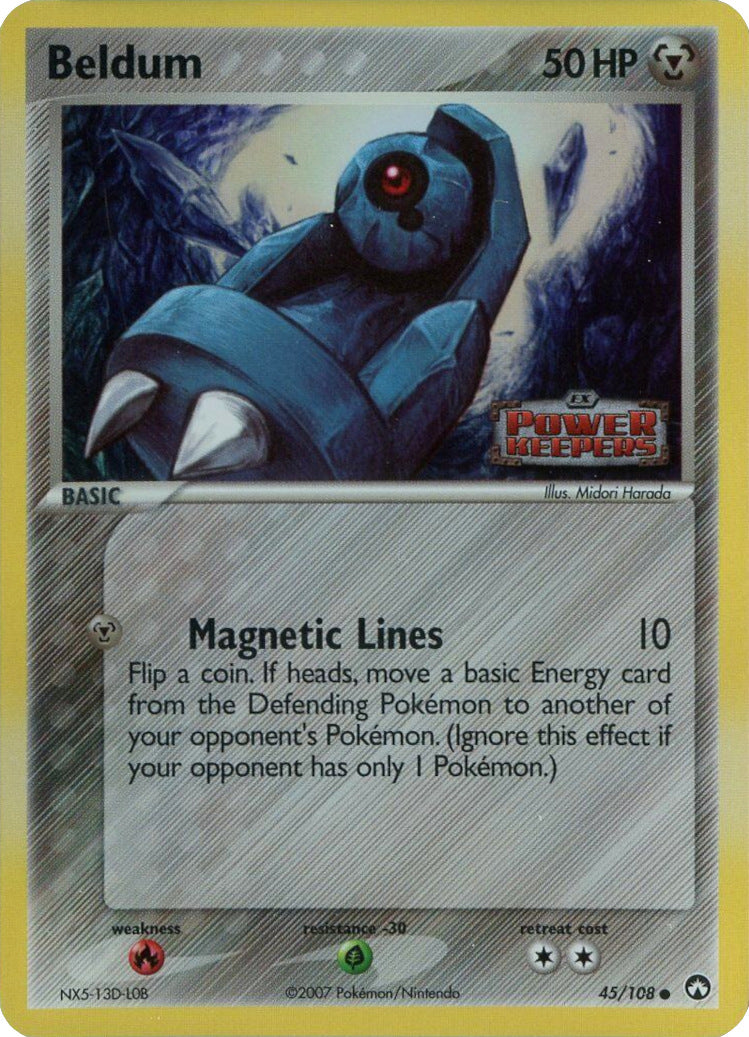 Beldum (45/108) (Stamped) [EX: Power Keepers] 