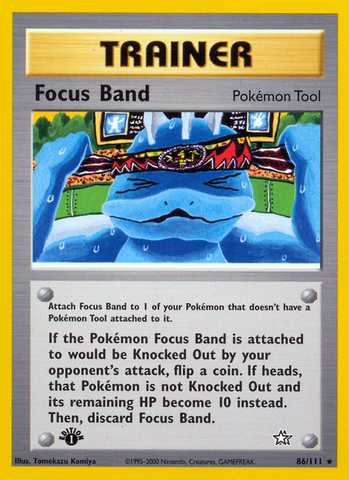Focus Band (86/111) [Neo Genesis 1st Edition] 
