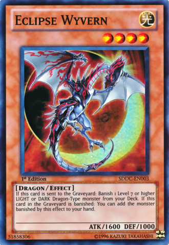 Eclipse Wyvern [SDDC-EN003] Super Rare 