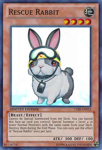 Rescue Rabbit [CT09-EN015] Super Rare 
