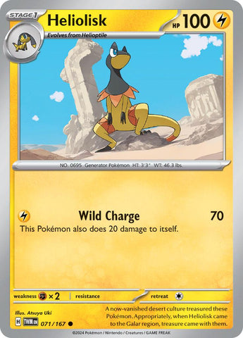 Heliolisk (071/167) [Scarlet &amp; Violet: Twilight Masquerade] 