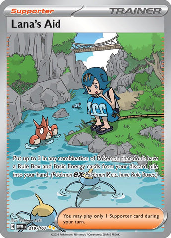 Lana's Aid (219/167) [Scarlet &amp; Violet: Twilight Masquerade] 