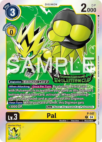 Pal [P-147] (2024 Evolution Cup) [Promotional Cards] 