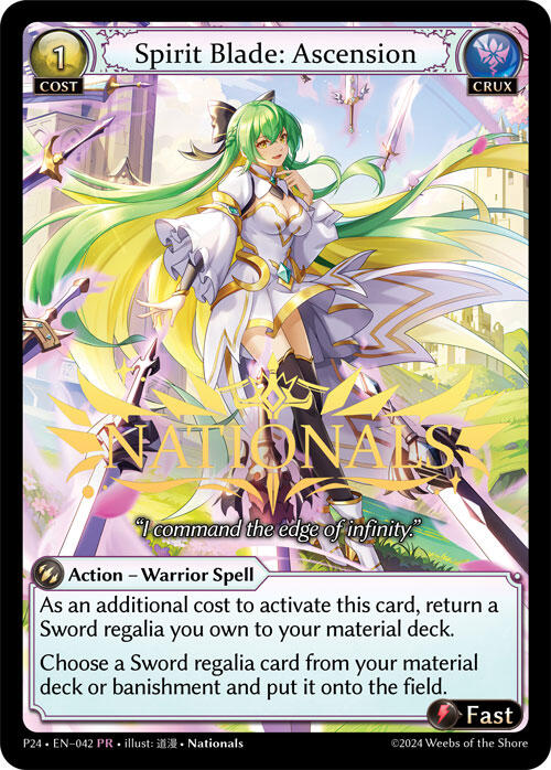 Spirit Blade : Ascension (042) [Cartes promotionnelles] 