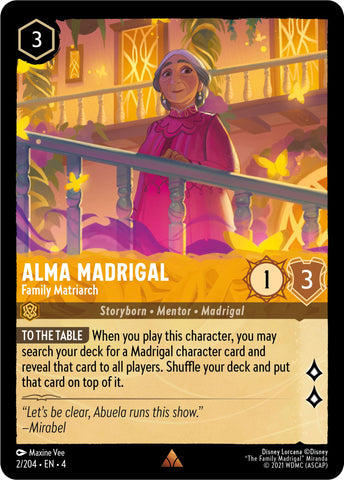 Alma Madrigal - Family Matriarch (2/204) [Ursula's Return] 