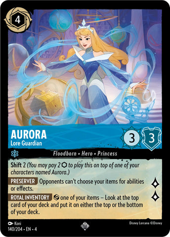 Aurora - Lore Guardian (140/204) [Ursula's Return] 